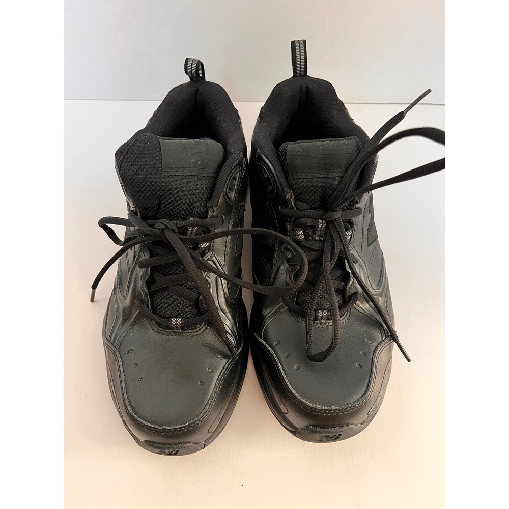 New Balance 624 Cross Training Shoes Black Leather WX624AB2 Womens 11 Wide - Picture 5 of 7
